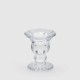 Sfesnic din sticla Tulip, transparent, 10 cm - SIMONA'S Specials