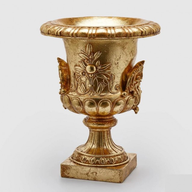 Vaza decorativa Rococco, auriu, 74 cm - SIMONA's Specials