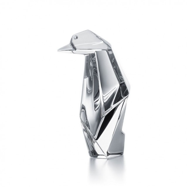 Figurina pinguin din cristal, Origami by Nicolas Triboulot - BACCARAT