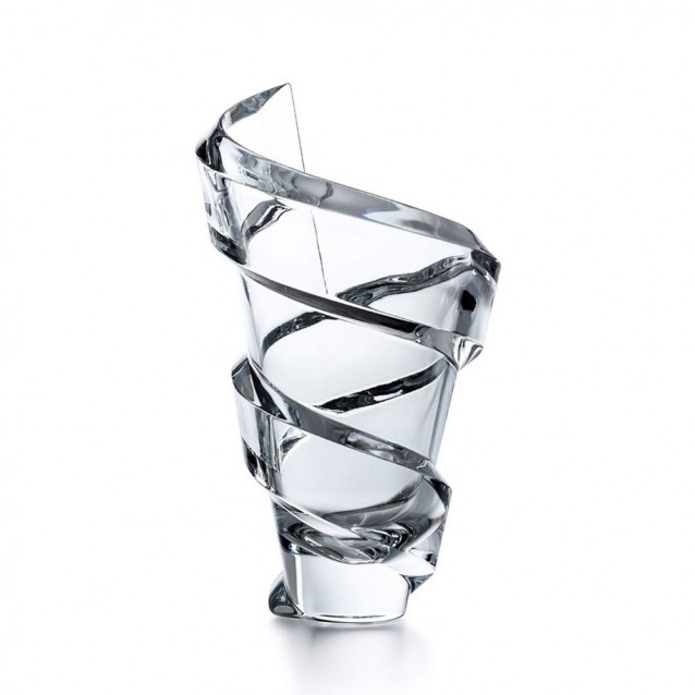 Vaza transparenta din cristal, Spirale - BACCARAT