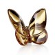 Sculptura aurie din cristal, Papillon Lucky Butterfly - BACCARAT