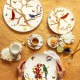 Ceasca pentru ceai si farfurie, Aux Oiseaux - BERNARDAUD