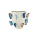 Vaza din ceramica, 29 cm, Cloudy Butterflies by Claudia Schiffer - BORDALLO PINHEIRO 