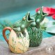 Carafa ceramica Broasca, verde - BORDALLO PINHEIRO