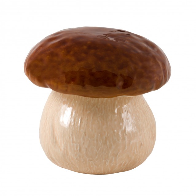 Cutie ceramica cu capac, 18.5 cm, Mushroom - BORDALLO PINHEIRO 