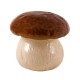 Cutie ceramica cu capac, 18.5 cm, Mushroom - BORDALLO PINHEIRO 