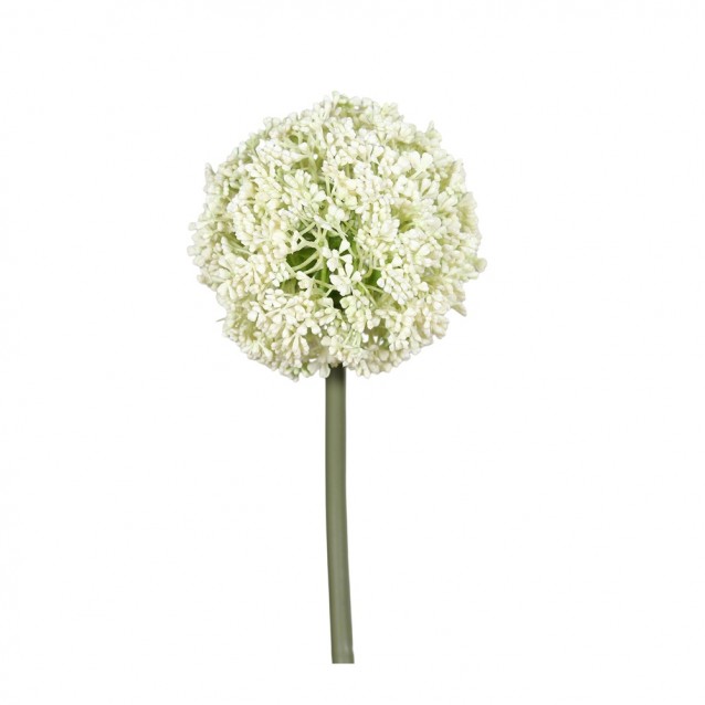 Floare decorativa Allium, alb, 75 cm - SIMONA'S Specials