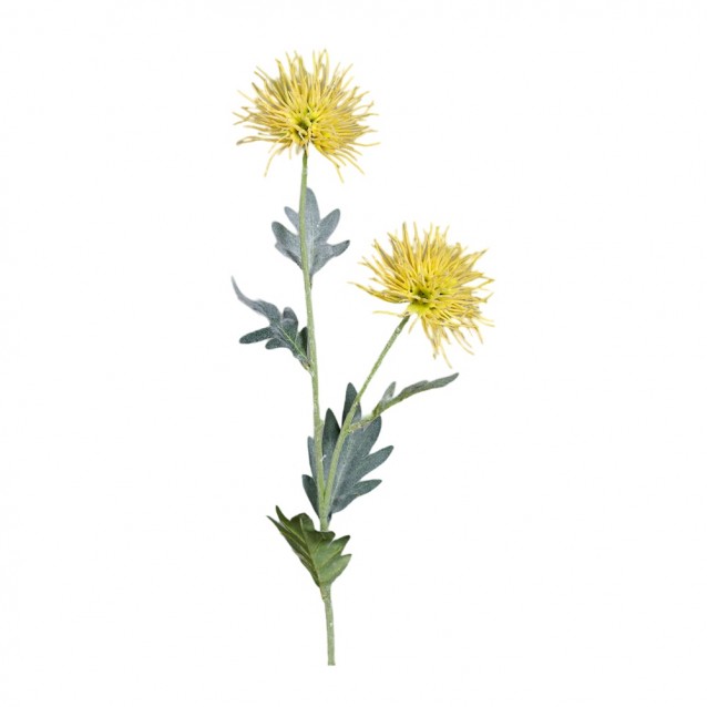 Floare decorativa Hamamelis, galben, 55 cm - SIMONA'S Specials