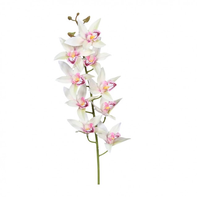 Floare decorativa Orhidee Cymbidium, roz, 85 cm - SIMONA'S Specials