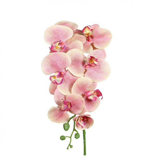 Floare decorativa Orhidee Phalaenopsis, roz, 96 cm - SIMONA'S Specials