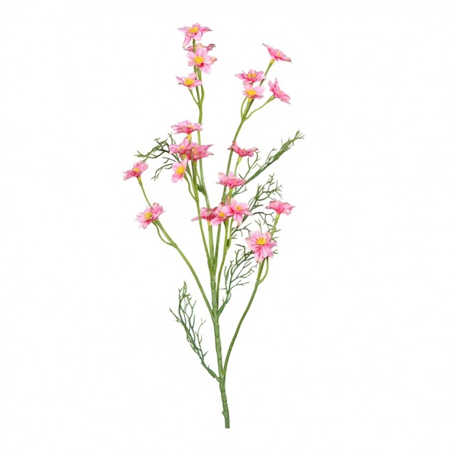 Ramura decorativa flori Viala, roz, 68 cm - SIMONA'S Specials
