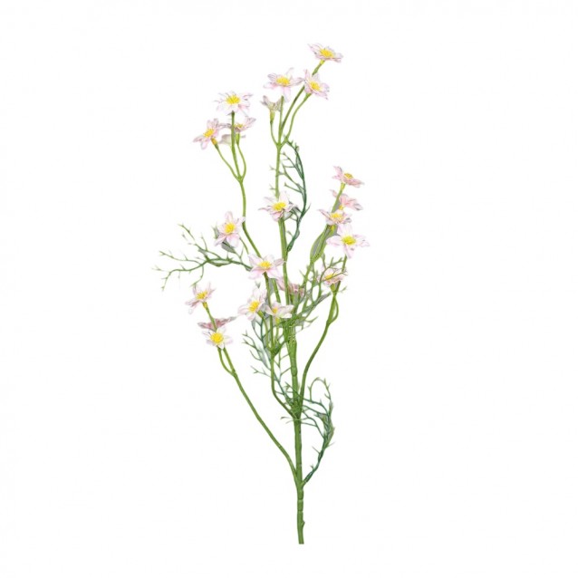 Ramura decorativa flori Viala, alb, 68 cm - SIMONA'S Specials