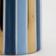 Vaza Stripey, albastru, 25 cm - SIMONA'S Specials