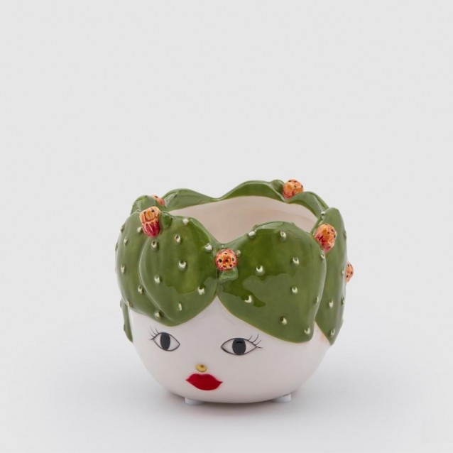 Ghiveci ceramic, 10 cm, Dna Cactus - SIMONA'S Specials