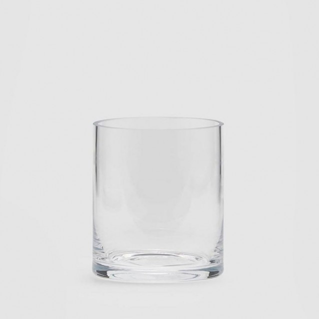 Vaza transparenta cilindru, 12 cm - SIMONA'S Specials