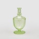 Vaza verde din sticla, 20 cm, Rigate Coppa - SIMONA'S Specials