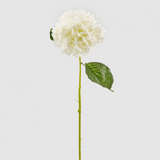 Floare decorativa hortensie Bliss, ivory, 80 cm - SIMONA'S Specials