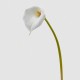 Floare decorativa Calla, alb, 90 cm - SIMONA'S Specials