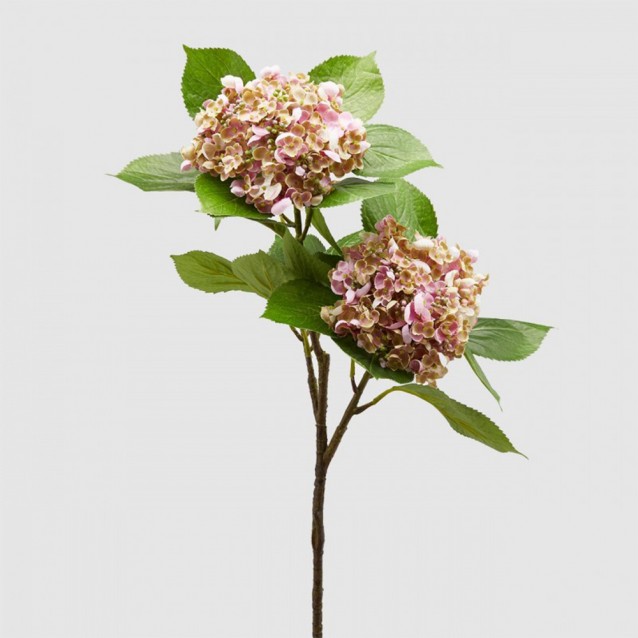 Floare decorativa hortensie Chic, roz, 80 cm - SIMONA'S Specials