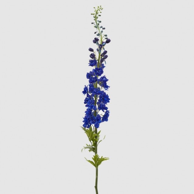 Floare decorativa Delphinium, albastru, 130 cm - SIMONA'S Specials