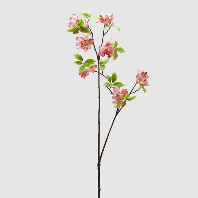 Ramura decorativa de cires, roz, 109 cm - SIMONA'S Specials