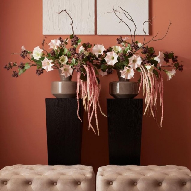 Floare decorativa Petunie, roz, 70 cm - SIMONA'S Specials