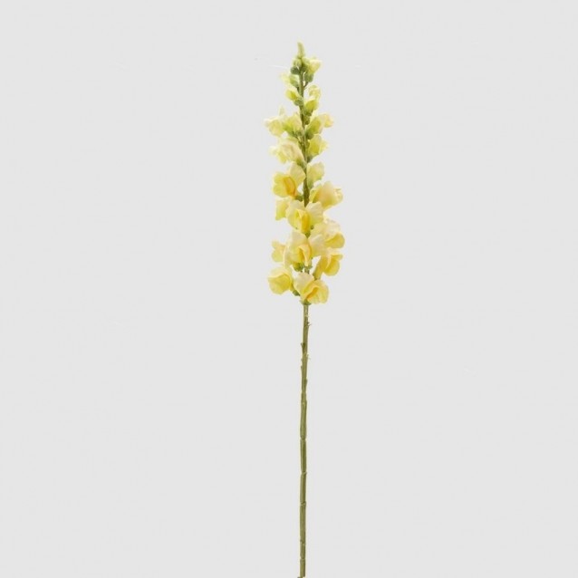 Floare decorativa Bocca di Leone, galben/portocaliu, 98 cm - SIMONA'S Specials