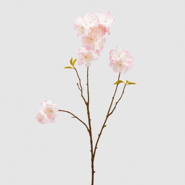 Floare decorativa Pesco, roz pastel, 80 cm - SIMONA'S Specials