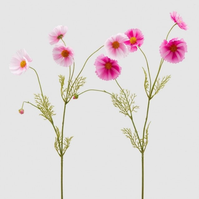 Floare decorativa Cosmos, roz, 90 cm - SIMONA'S Specials
