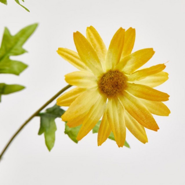 Floare decorativa Margareta, galben, 75 cm - SIMONA'S Specials