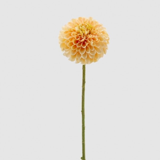 Floare decorativa Dahlia, portocaliu/galben, 65 cm - SIMONA'S Specials