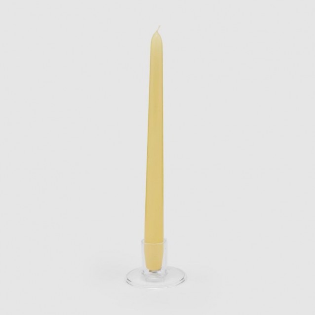 Lumanare decorativa galbena, 28 cm, Color - SIMONA'S Specials