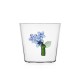 Pahar pentru apa, light blue flower, Botanica by Alessandra Baldereschi - ICHENDORF