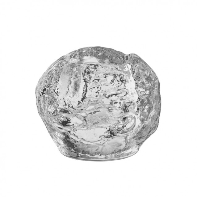 Sfesnic din sticla, 7 cm, Snowball by Ann Wolff - KOSTA BODA