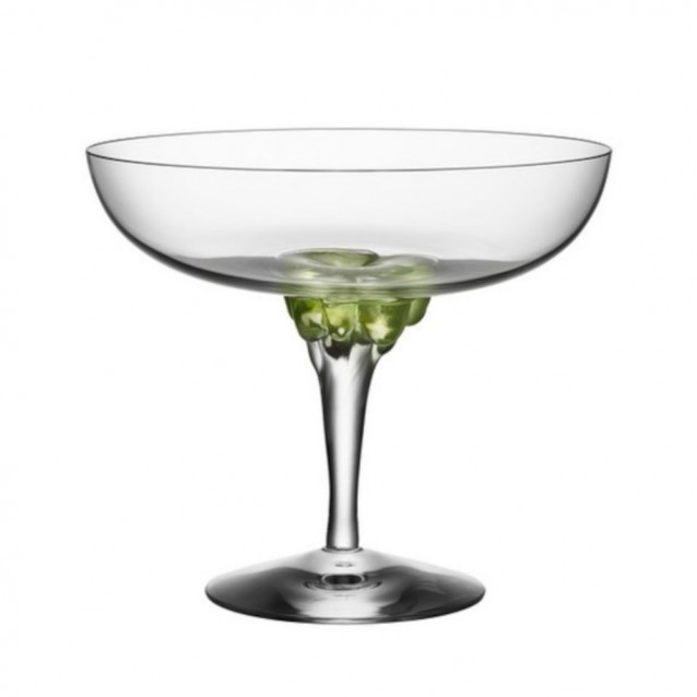 Pahar cupa pentru cocktail, 320 ml, verde, Sugar Dandy by Åsa Jungnelius - Kosta Boda