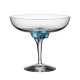 Pahar cupa pentru cocktail, 320 ml, albastru, Sugar Dandy by Åsa Jungnelius - Kosta Boda