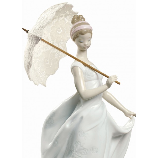 Sculptura Eleganta feminina, portelan, colectia Finesse - Lladro