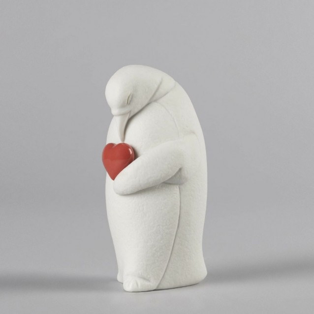 Figurina din portelan, Colby-Protective Penguin by Virginia González - LLADRO