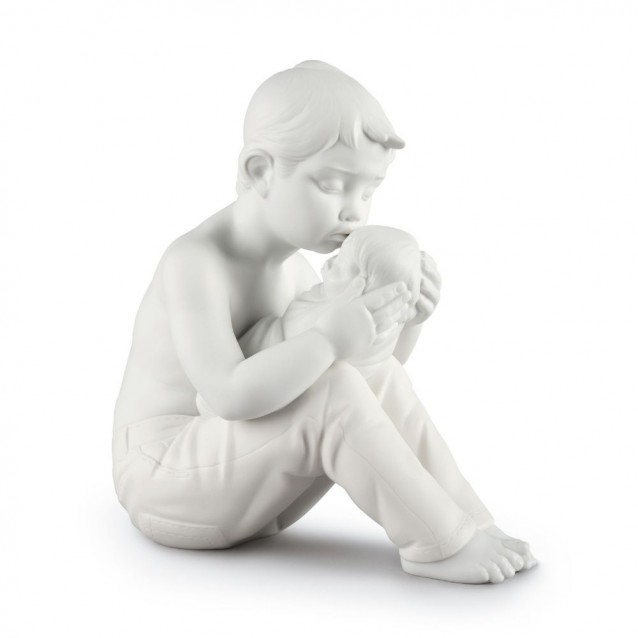 Sculptura din portelan, Welcome home Children by Virginia González - LLADRO