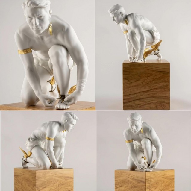 Sculptura din portelan Hermes by Ernest Massuet - LLADRO
