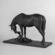 Sculptura din portelan, Mare and Foal by Ernest Massuet - LLADRO