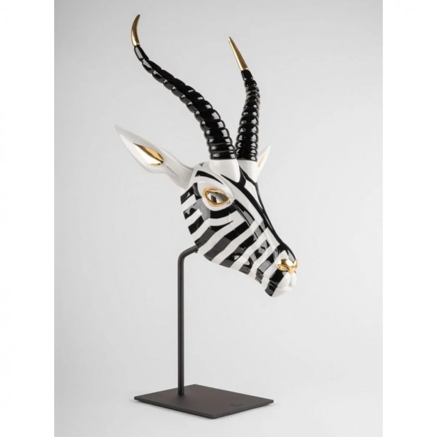 Sculptura Antelope Mask by José Luis Santes - LLADRO