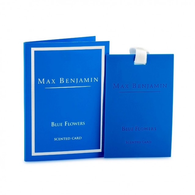 Card parfumat, Blue Flowers, Classic - MAX BENJAMIN
