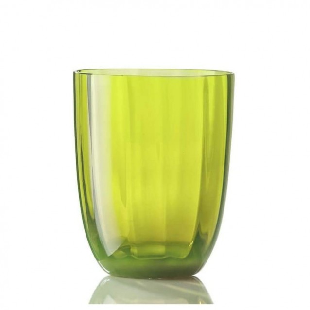 Pahar pentru apa, optic acid green, Idra - NASON MORETTI