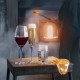 Pahar pentru vin Claret, Intermezzo Blue by Erika Lagerbielke - ORREFORS