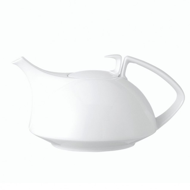 Ceainic din portelan 1.35 l, Tac Gropius White by Walter Gropius - ROSENTHAL  