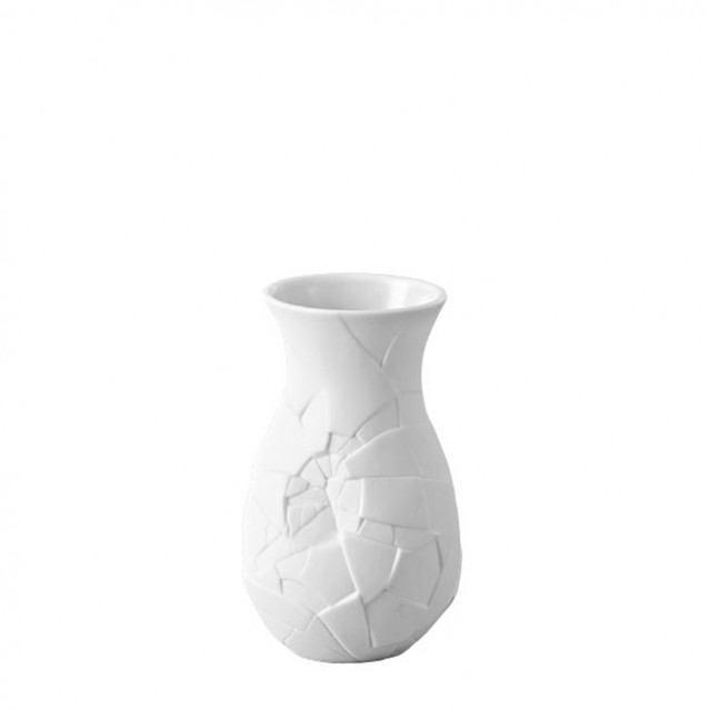 Vaza din portelan, alb mat, 10 cm, Phases by Dror Benshetrit - ROSENTHAL