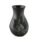 Vaza din portelan, negru, 26 cm, Phases by Dror Benshetrit - ROSENTHAL
