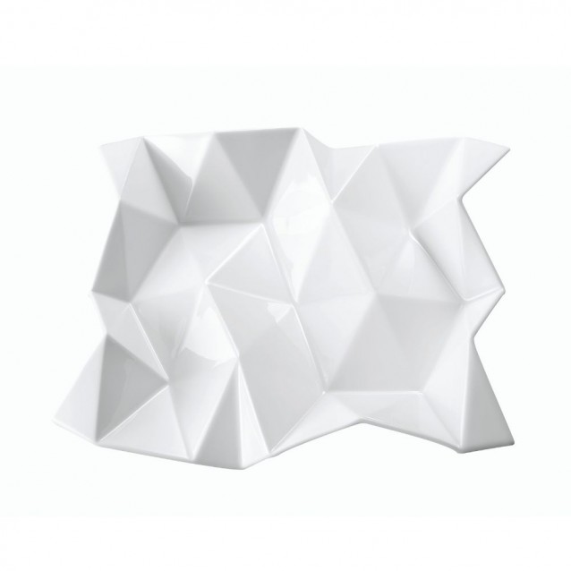 Platou din portelan, 32 cm, Surface White by Achim Haigis - ROSENTHAL