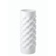 Vaza cilindrica din portelan, Vibrations White - ROSENTHAL
